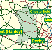 Derbyshire West - Local Map of the constituency