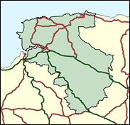 Devon North - Local Map of the constituency