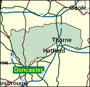 Doncaster North - Local Map of the constituency
