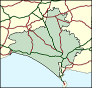 Dorset West - Local Map of the constituency