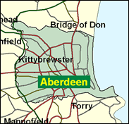 Aberdeen Central - Local Map of the constituency