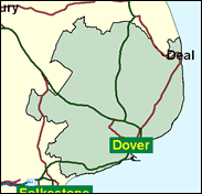 Dover - Local Map of the constituency