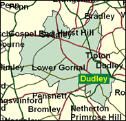 Dudley North - Local Map of the constituency