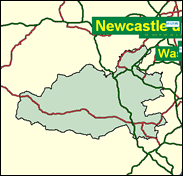 Durham North West - Local Map of the constituency