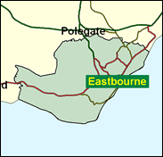 Eastbourne - Local Map of the constituency
