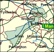 Eccles - Local Map of the constituency