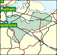 Faversham & Mid Kent - Local Map of the constituency