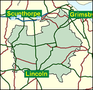 Gainsborough - Local Map of the constituency