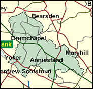 Glasgow Anniesland - Local Map of the constituency