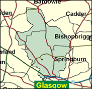 Glasgow Maryhill - Local Map of the constituency
