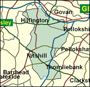 Glasgow Pollok - Local Map of the constituency