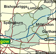 Glasgow Springburn - Local Map of the constituency