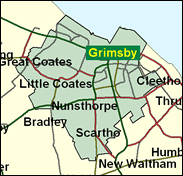 Great Grimsby - Local Map of the constituency