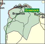 Greenock & Inverclyde - Local Map of the constituency