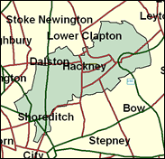 Hackney South & Shoreditch - Local Map of the constituency