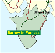 Barrow & Furness - Local Map of the constituency