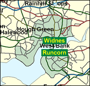 Halton - Local Map of the constituency