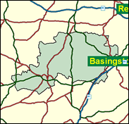 Hampshire North West - Local Map of the constituency