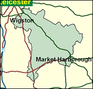 Harborough - Local Map of the constituency
