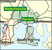 Havant - Local Map of the constituency