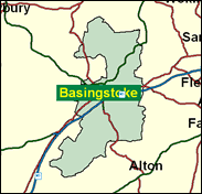 Basingstoke - Local Map of the constituency
