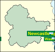 Hexham - Local Map of the constituency