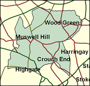 Hornsey & Wood Green - Local Map of the constituency