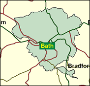 Bath - Local Map of the constituency