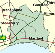 Hull East - Local Map of the constituency