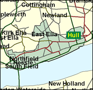 Hull West & Hessle - Local Map of the constituency