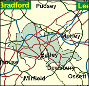Batley & Spen - Local Map of the constituency