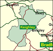 Keighley - Local Map of the constituency
