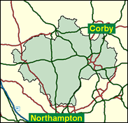 Kettering - Local Map of the constituency