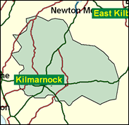 Kilmarnock & Loudoun - Local Map of the constituency