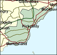 Kirkcaldy - Local Map of the constituency