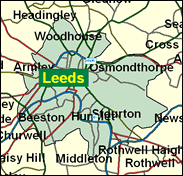 Leeds Central - Local Map of the constituency