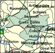 Leeds East - Local Map of the constituency