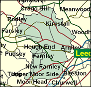 Leeds West - Local Map of the constituency