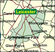 Leicester South - Local Map of the constituency