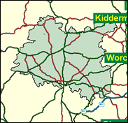 Leominster - Local Map of the constituency