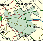 Liverpool, Wavertree - Local Map of the constituency