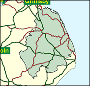 Louth & Horncastle - Local Map of the constituency