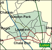 Luton North - Local Map of the constituency