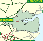 Maldon & East Chelmsford - Local Map of the constituency