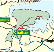 Medway - Local Map of the constituency
