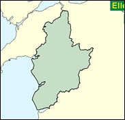 Meirionnydd Nant Conwy - Local Map of the constituency