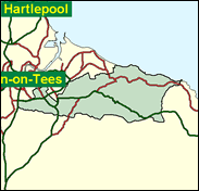 Middlesbrough South & East Cleveland - Local Map of the constituency