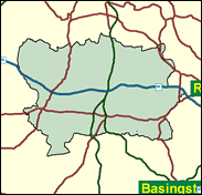 Newbury - Local Map of the constituency