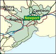 Newport West - Local Map of the constituency