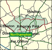 Northampton North - Local Map of the constituency